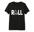 Roller Skates Color Line Art Tri T-Shirt - Casual Everyday Wear Men Women - T-Shirt, Sweatshirt, Hoodie