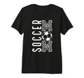 Soccer Mama Soccer Mom Era Tri Blend T-Shirt - Trendy Graphic Unisex - T-Shirt, Sweatshirt, Hoodie