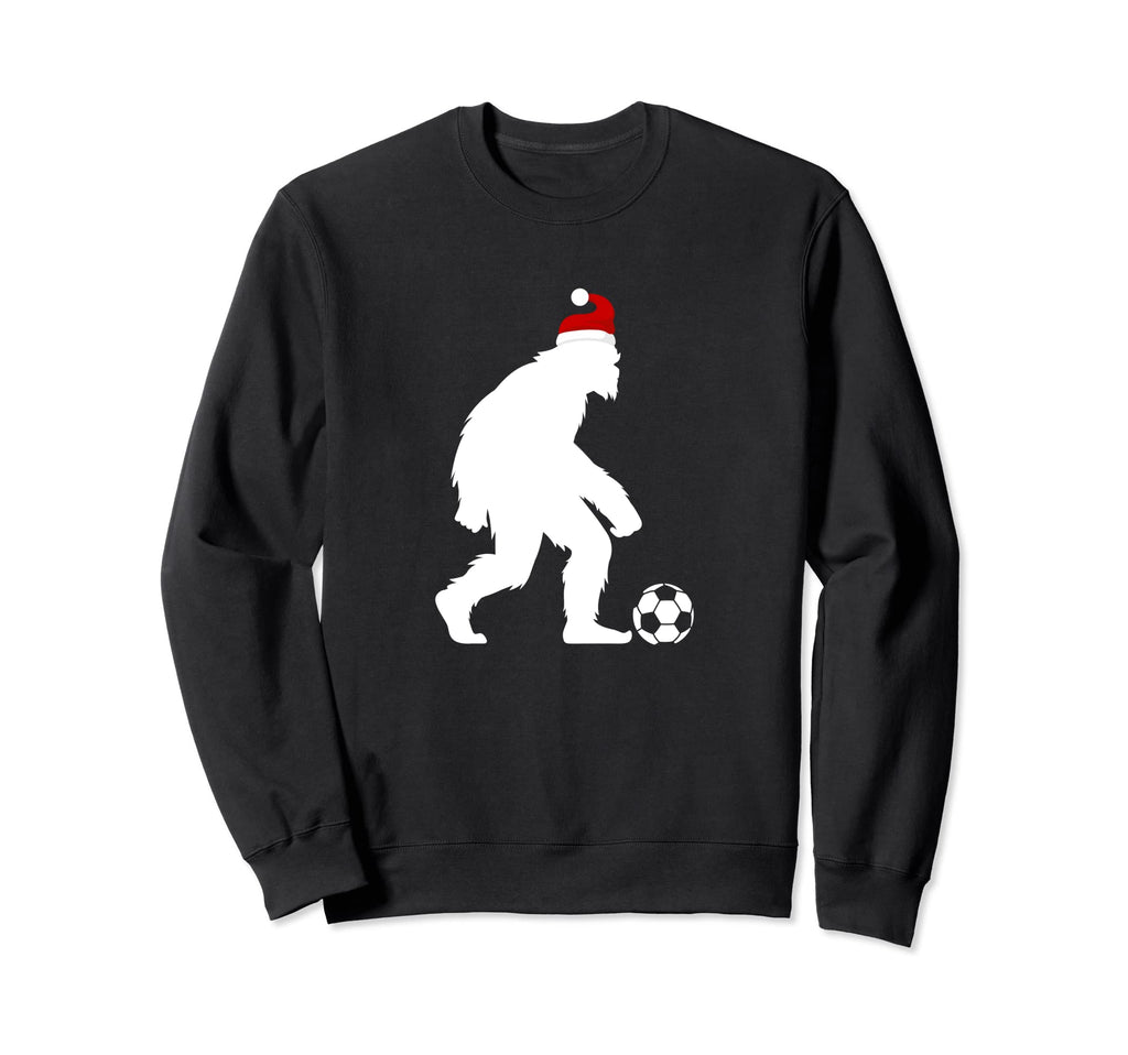 Funny Bigfoot Soccer Football Sweatshirt - Fun Novelty Design for Adults - T-Shirt, Sweatshirt, Hoodie