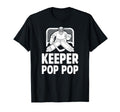 Ice Hockey Keeper Pop Pop Ice Hockey T-Shirt - Casual Everyday Wear Unisex - T-Shirt, Sweatshirt, Hoodie