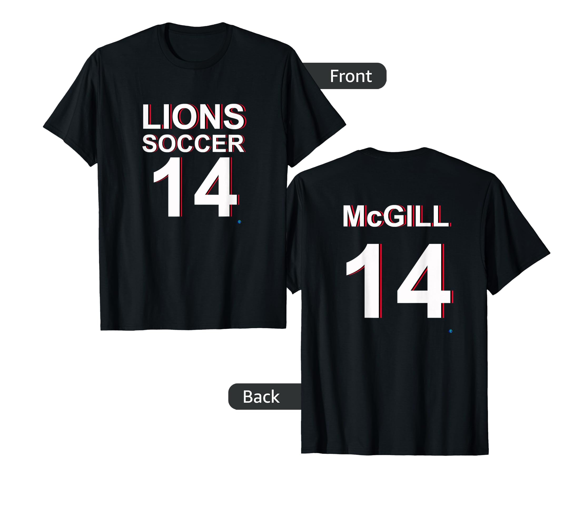 Lion Soccer 14 T-Shirt - Casual Everyday Wear Men Women - T-Shirt, Sweatshirt, Hoodie