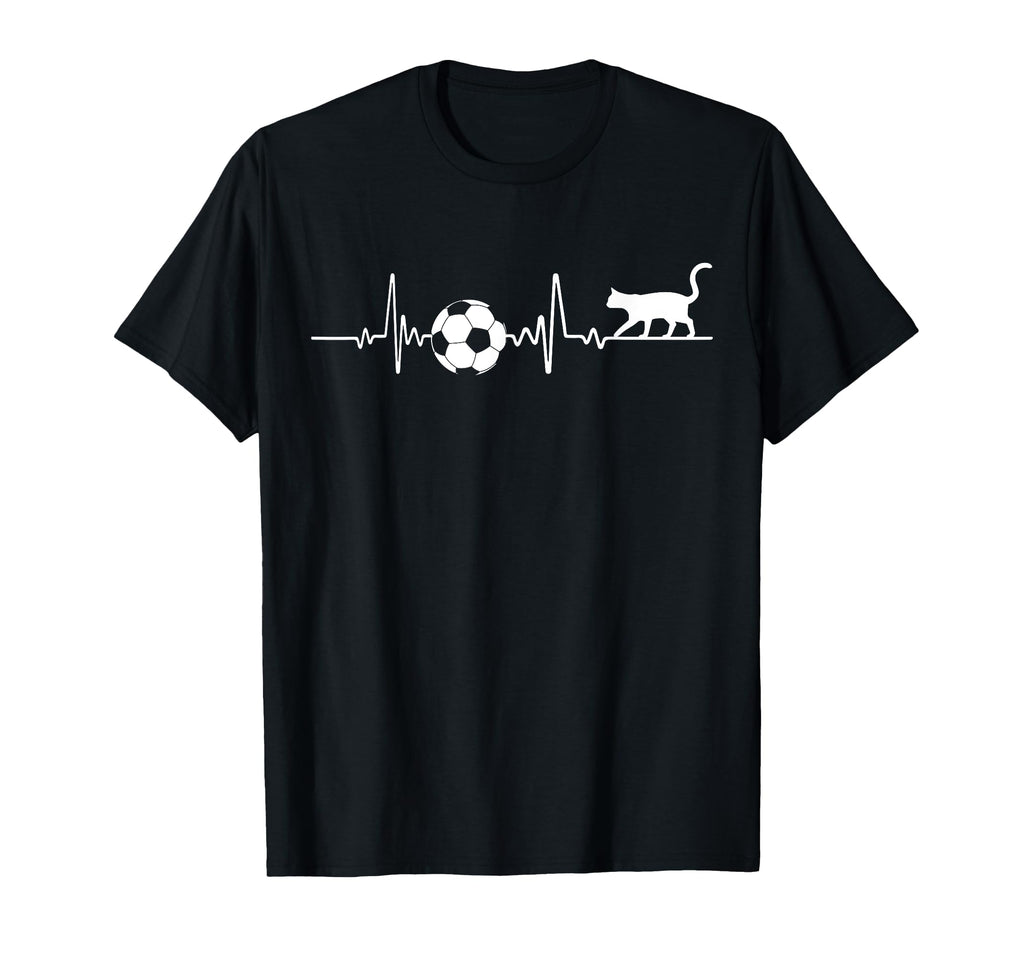 Soccer Cat Funny Cat Lover Soccer T-Shirt - Fun Novelty Design Unisex - T-Shirt, Sweatshirt, Hoodie