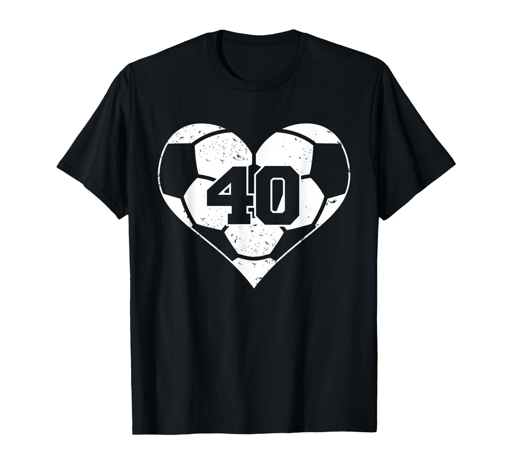 Soccer Number 40 Jersey Funny T-Shirt - Aesthetic Graphic for Adults - T-Shirt, Sweatshirt, Hoodie