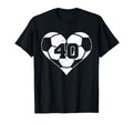 Soccer Number 40 Jersey Funny T-Shirt - Aesthetic Graphic for Adults - T-Shirt, Sweatshirt, Hoodie