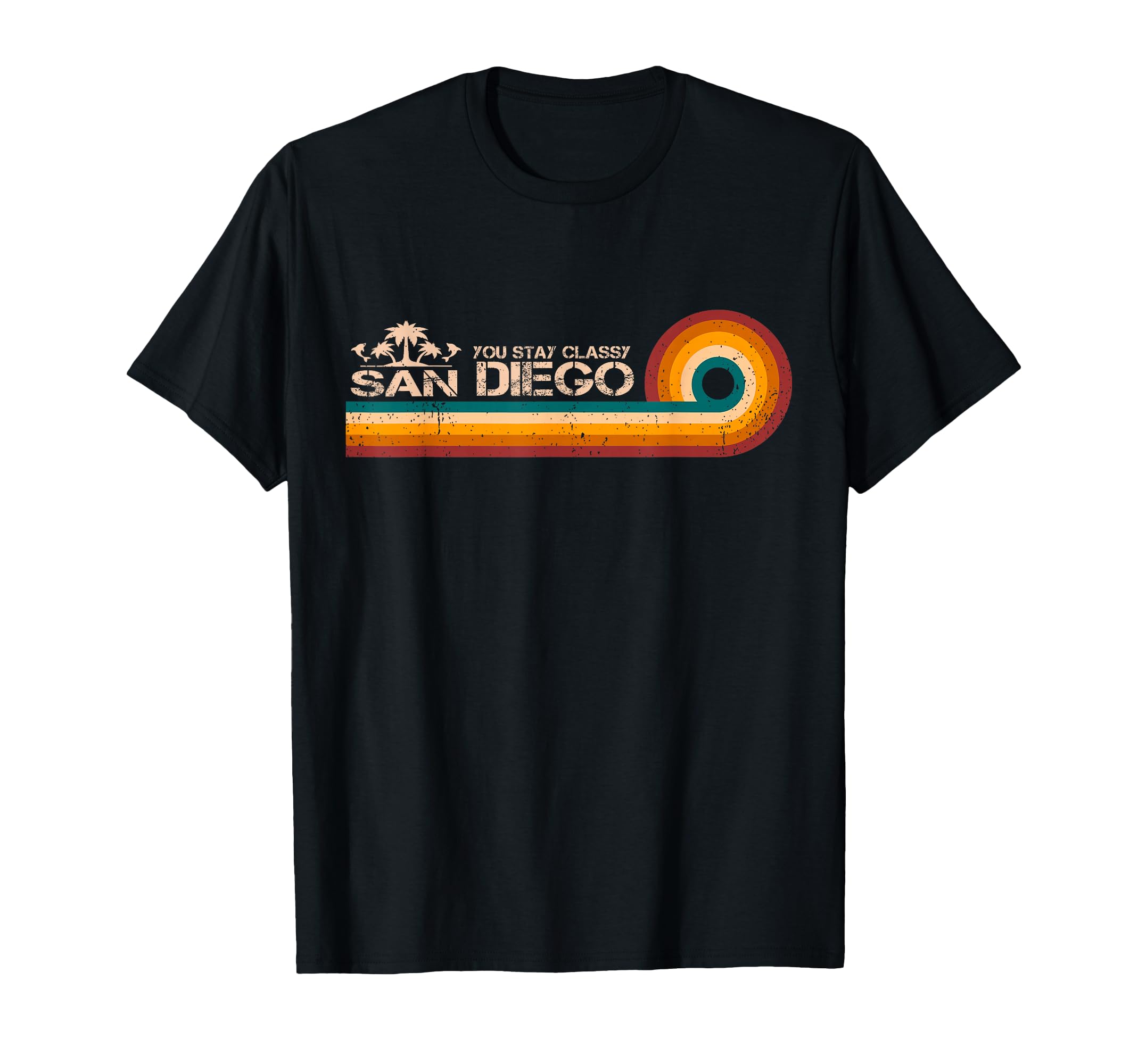 You Stay Classy San Diego Stripes T-Shirt - Novelty Apparel Unisex - T-Shirt, Sweatshirt, Hoodie