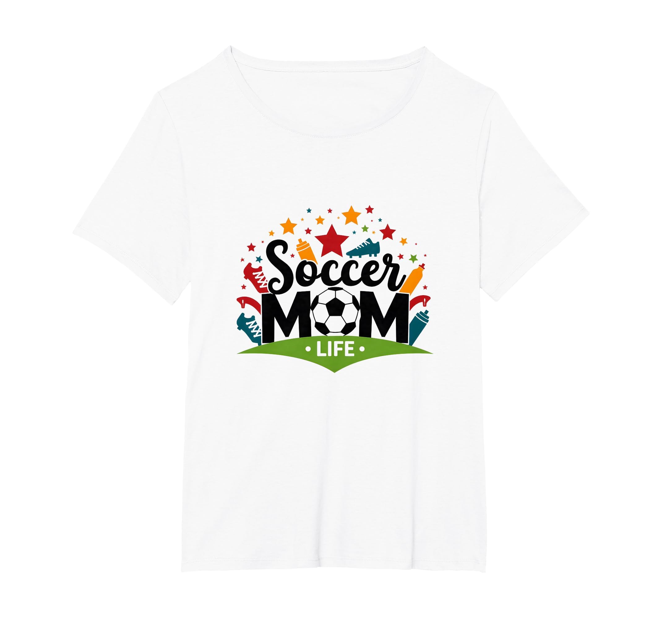 Soccer Mom Life Womens Sports Parent T-Shirt - Aesthetic Graphic Unisex - T-Shirt, Sweatshirt, Hoodie