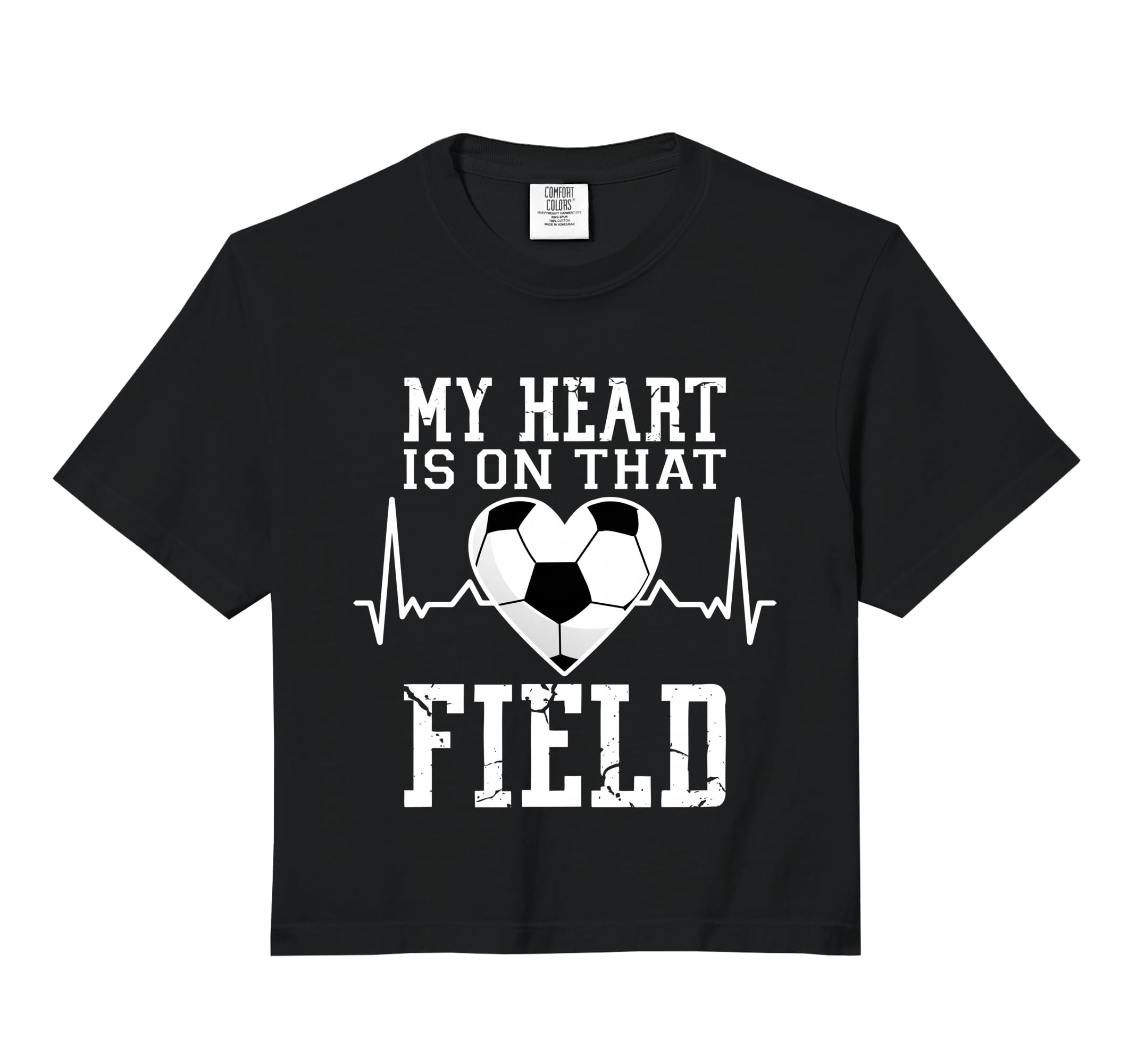 Soccer Heartbeat My Heart Is That Sweatshirt - Fun Novelty Design Unisex - T-Shirt, Sweatshirt, Hoodie