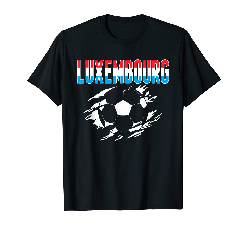 Luxembourg Soccer Lovers Jersey T-Shirt - Fun Novelty Design for Adults - T-Shirt, Sweatshirt, Hoodie
