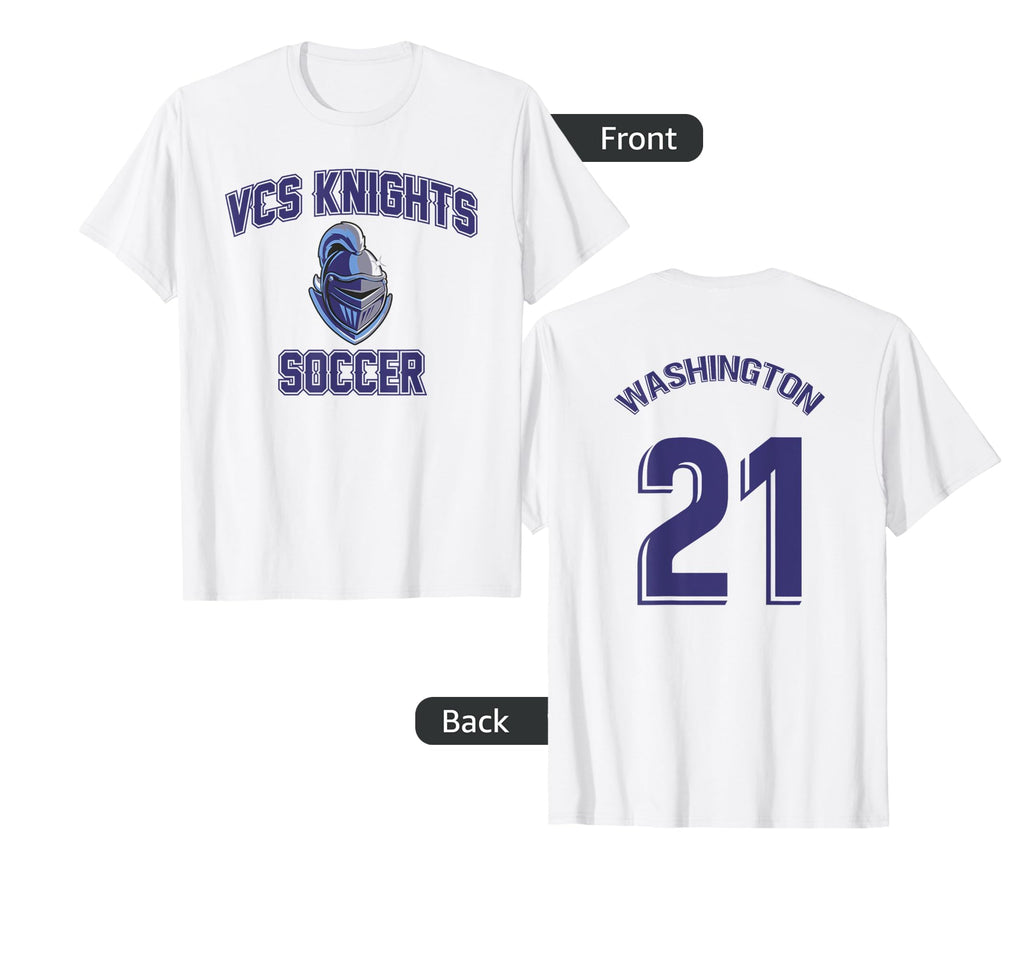 Vcs Middle School Soccer Washington T-Shirt - Streetwear Style Men Women - T-Shirt, Sweatshirt, Hoodie