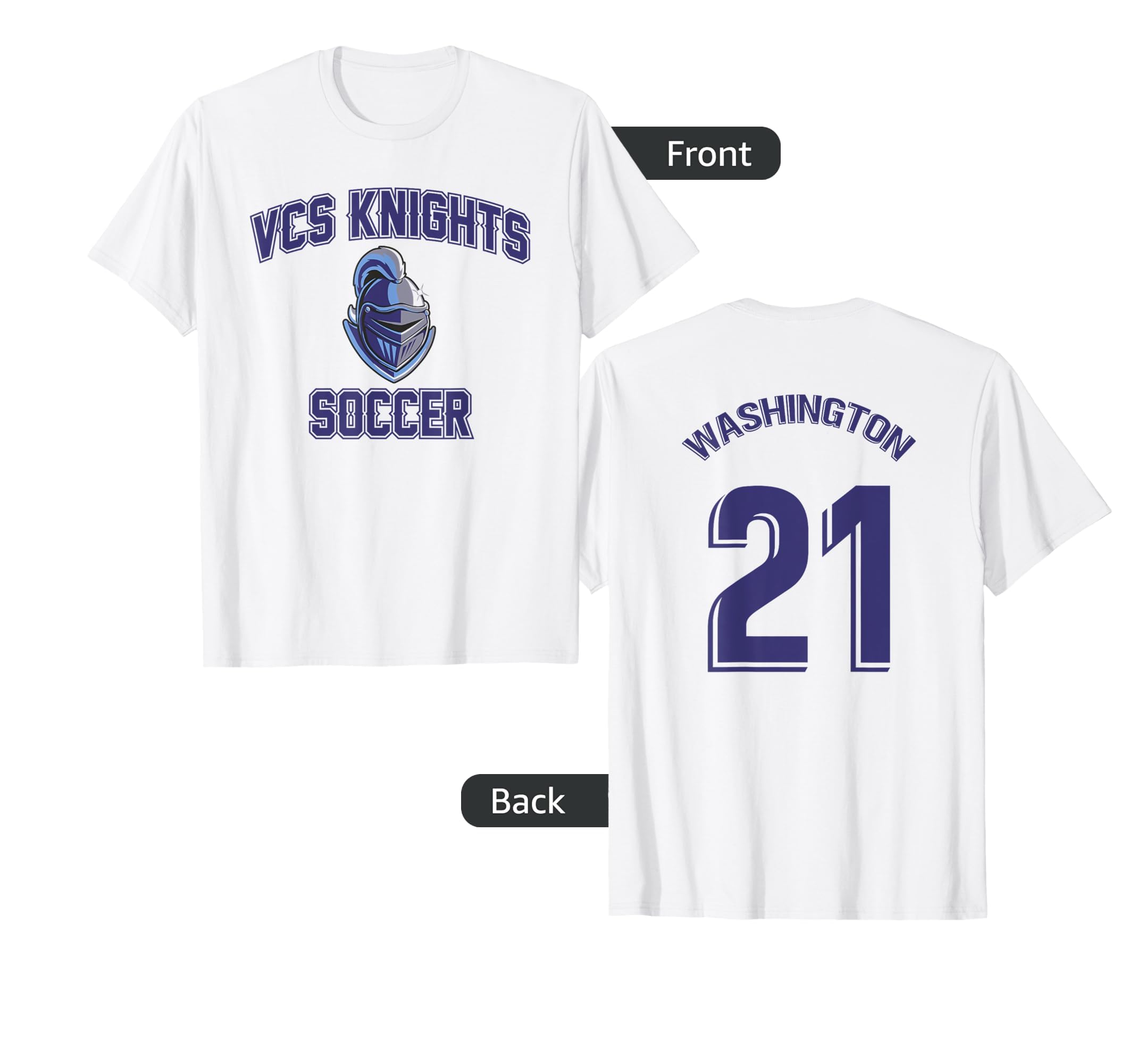 Vcs Middle School Soccer Washington T-Shirt - Streetwear Style Men Women - T-Shirt, Sweatshirt, Hoodie