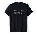Funny Footballer Soccer Player Stats T-Shirt - Novelty Apparel Men Women - T-Shirt, Sweatshirt, Hoodie