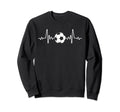Soccer Player Heartbeat Soccer Lover Sweatshirt - Trendy Graphic Men Women - T-Shirt, Sweatshirt, Hoodie