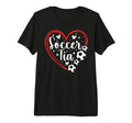 Soccer Tia Heart Tia Soccer T-Shirt - Casual Everyday Wear for Adults - T-Shirt, Sweatshirt, Hoodie
