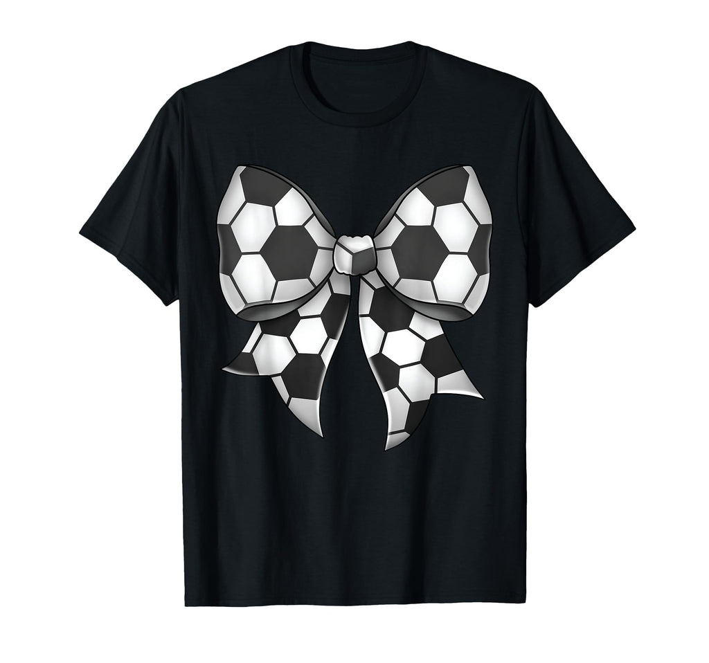 Soccer Ball Coquette Bow Soccer Ball T-Shirt - Streetwear Style for Adults - T-Shirt, Sweatshirt, Hoodie