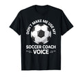 Coaching Soccer Dad Coach Soccer T-Shirt - Custom Art Print for Adults - T-Shirt, Sweatshirt, Hoodie