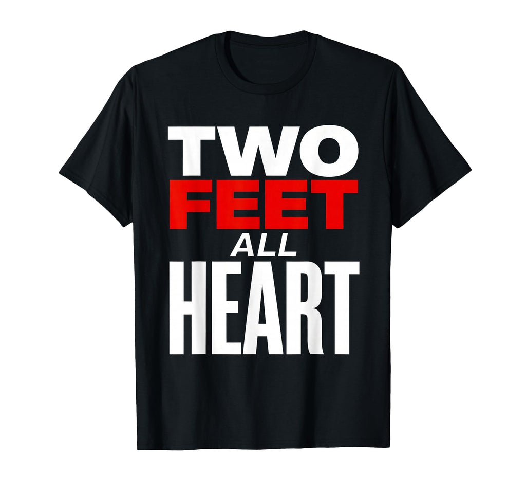 Two Feet All Heart Soccer Passion T-Shirt - Minimalist Print Unisex - T-Shirt, Sweatshirt, Hoodie