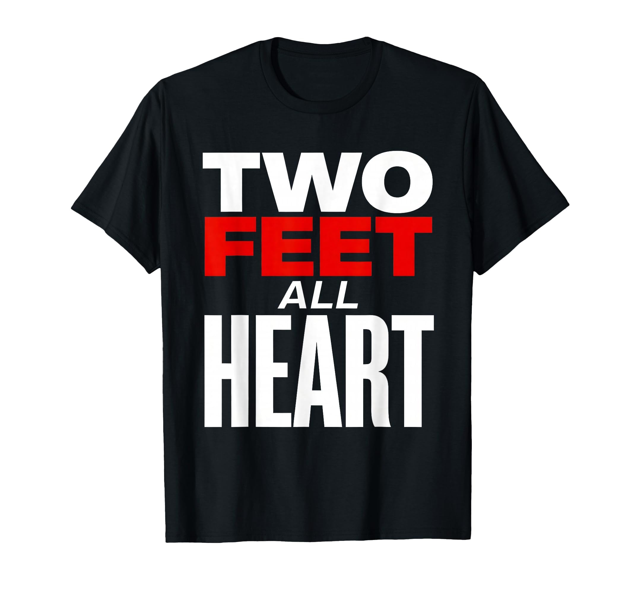 Two Feet All Heart Soccer Passion T-Shirt - Minimalist Print Unisex - T-Shirt, Sweatshirt, Hoodie