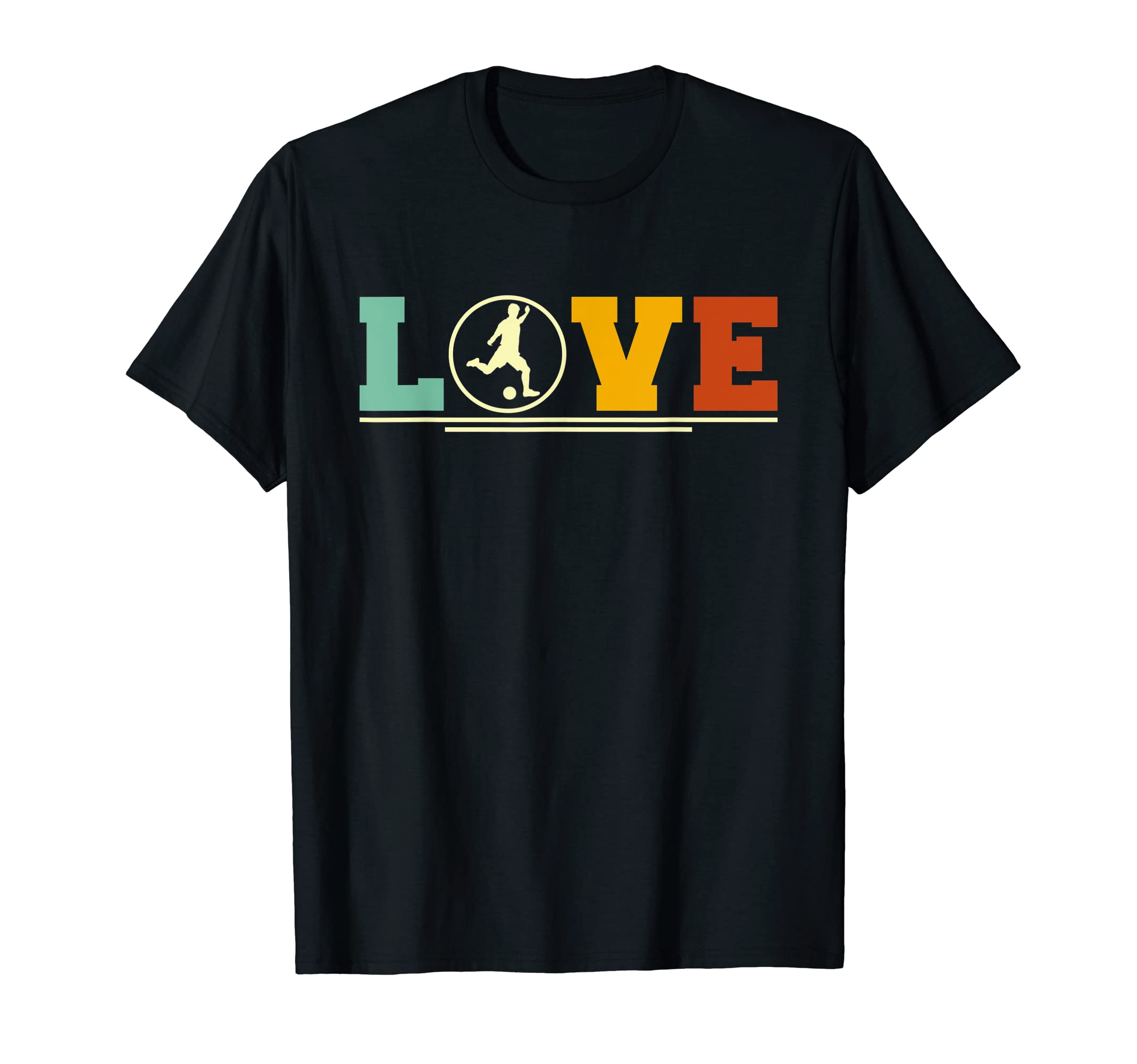 Love Soccer Player Coach Trainer Training T-Shirt - Graphic Print Unisex - T-Shirt, Sweatshirt, Hoodie