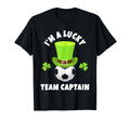 Soccer Team Captains Im Lucky Team T-Shirt - Unique Graphic Men Women - T-Shirt, Sweatshirt, Hoodie