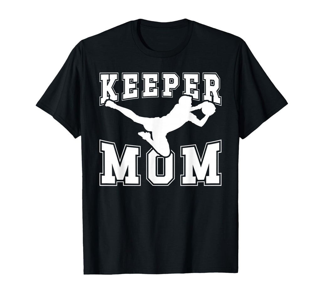 Soccer Keeper Mom Soccer Goalie Mother T-Shirt - Minimalist Print Unisex - T-Shirt, Sweatshirt, Hoodie
