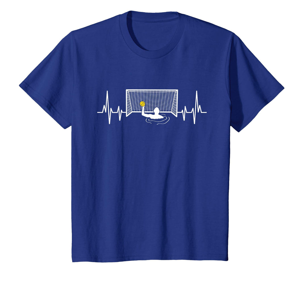 Water Polo Player Pulse Heartbeat Goalie T-Shirt - Graphic Print Unisex - T-Shirt, Sweatshirt, Hoodie