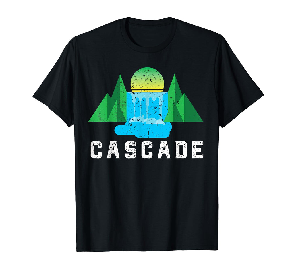 Cascades Mountain National Park T-Shirt - Custom Art Print Men Women - T-Shirt, Sweatshirt, Hoodie