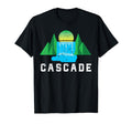 Cascades Mountain National Park T-Shirt - Custom Art Print Men Women - T-Shirt, Sweatshirt, Hoodie