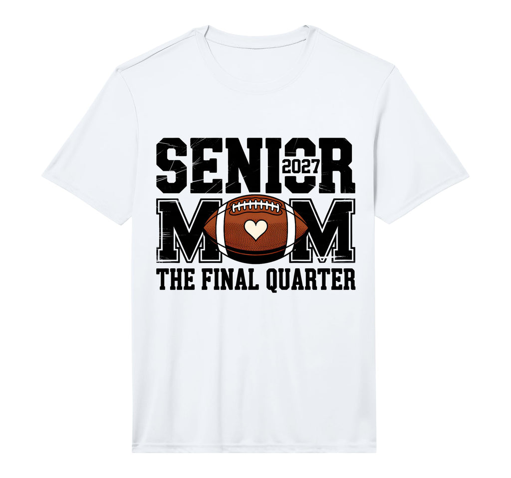 Senior Football Mom Football Mama T-Shirt - Streetwear Style for Adults - T-Shirt, Sweatshirt, Hoodie