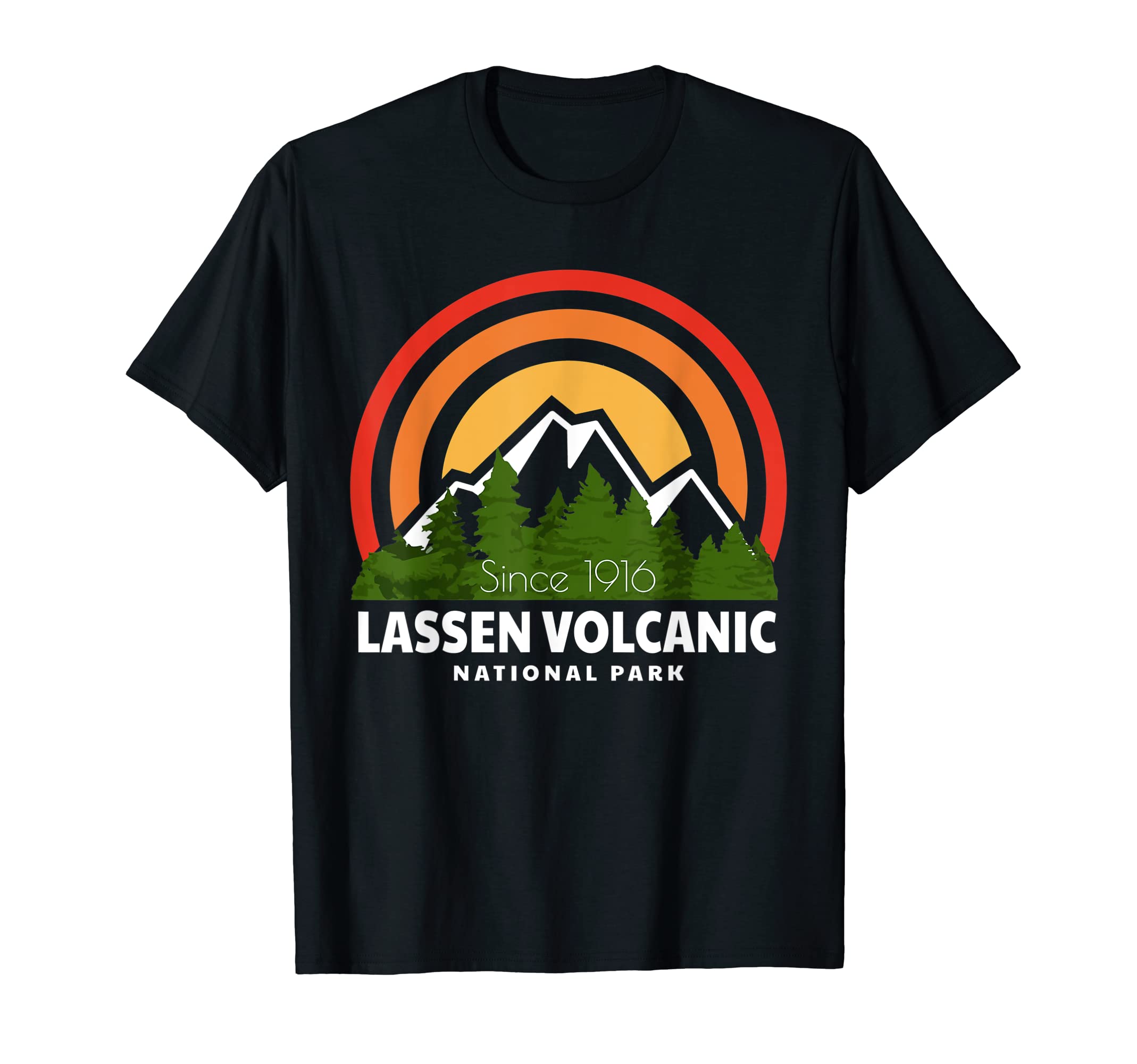 Lassen Volcanic National Park T-Shirt - Unique Graphic Unisex - T-Shirt, Sweatshirt, Hoodie