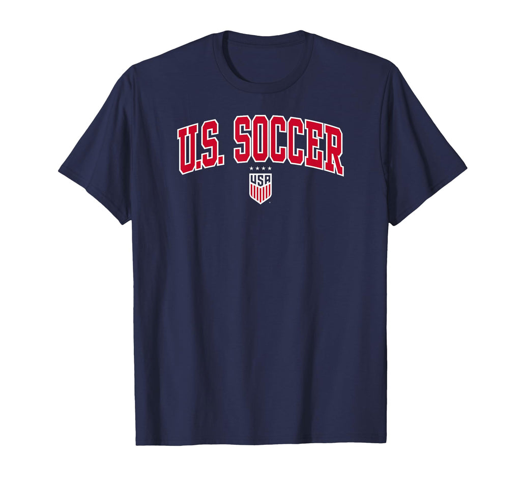 U S Soccer Arch Over Navy Uswnt T-Shirt - Casual Everyday Wear for Adults - T-Shirt, Sweatshirt, Hoodie