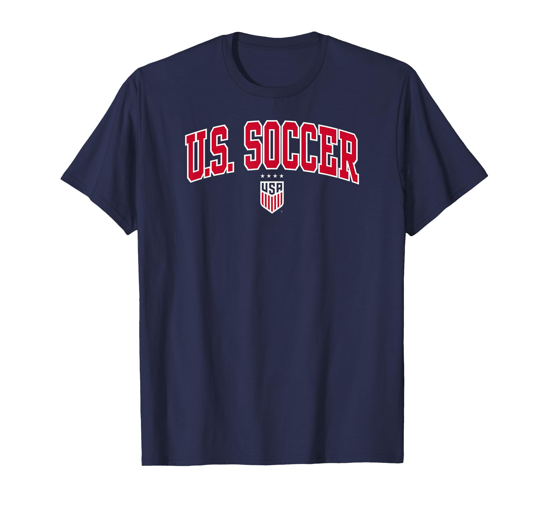 U S Soccer Arch Over Navy Uswnt T-Shirt - Casual Everyday Wear Men Women - T-Shirt, Sweatshirt, Hoodie
