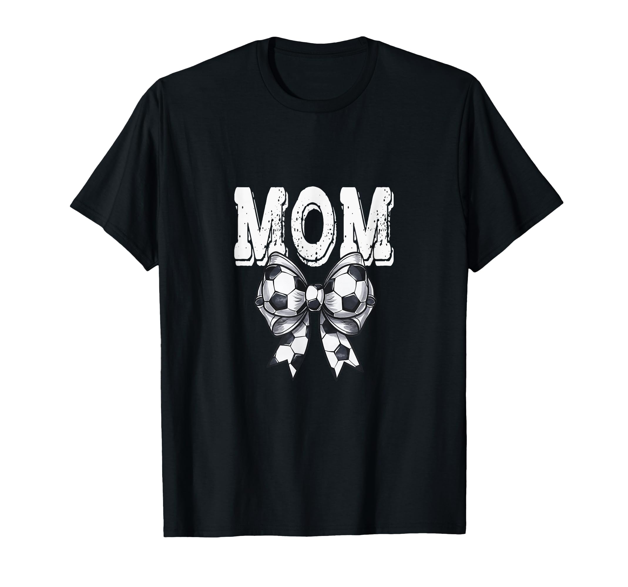 Coquette Soccer Bow Mom Sister Grandma T-Shirt - Graphic Print Unisex - T-Shirt, Sweatshirt, Hoodie