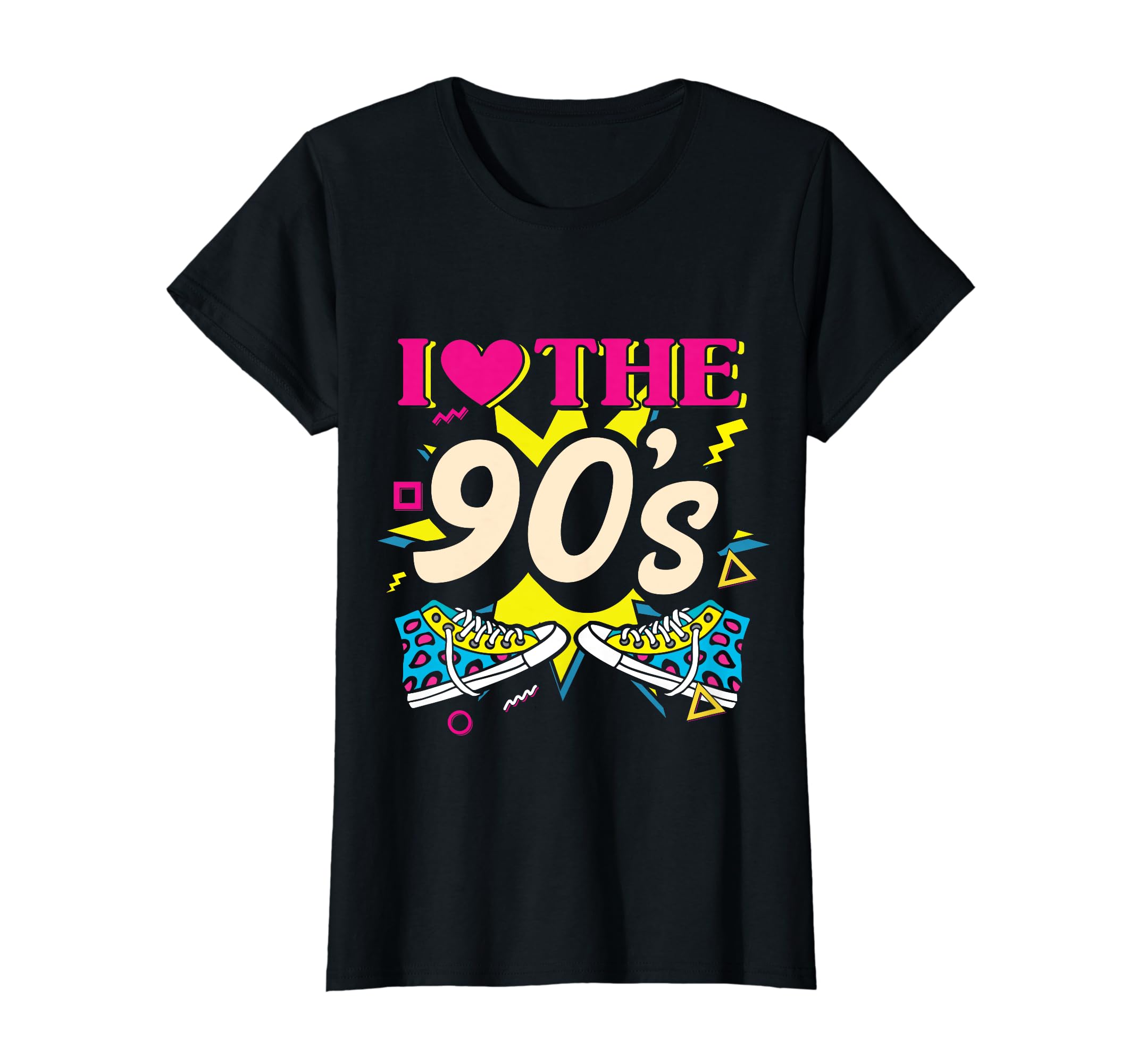I Love 90S Roller Skates 90S Theme T-Shirt - Custom Art Print for Adults - T-Shirt, Sweatshirt, Hoodie