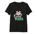 Goal Mama Soccer Bow Soccer Mom Pride T-Shirt - Trendy Graphic for Adults - T-Shirt, Sweatshirt, Hoodie