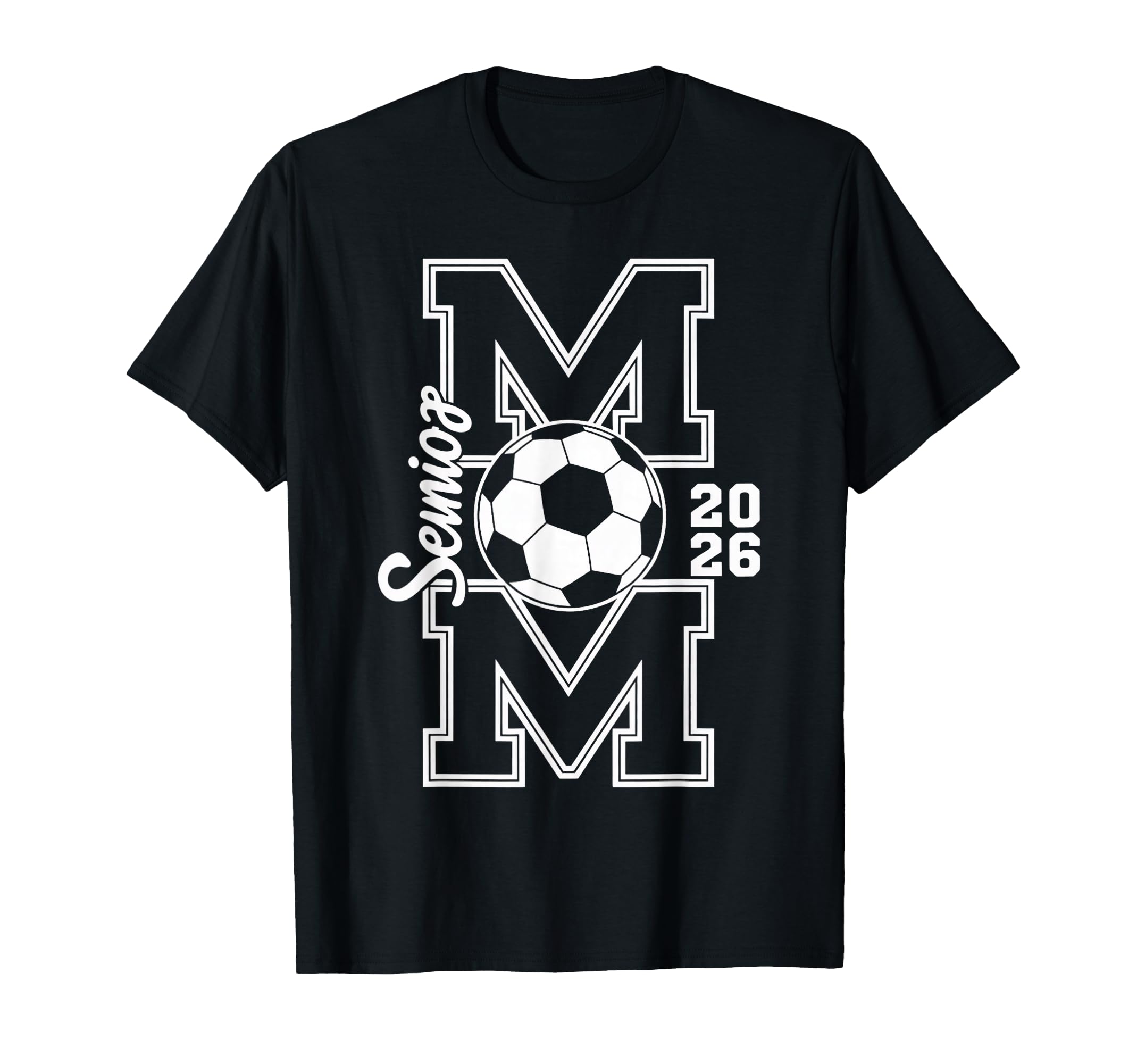 Senior Soccer Mom 2026 Graduation T-Shirt - Fun Novelty Design for Adults - T-Shirt, Sweatshirt, Hoodie