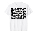 Game Day Soccer Lover Trendy Coquette T-Shirt - Custom Art Print Unisex - T-Shirt, Sweatshirt, Hoodie