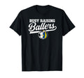 Busy Raising Ballers Soccer Volleyball T-Shirt - Unique Graphic for Adults - T-Shirt, Sweatshirt, Hoodie