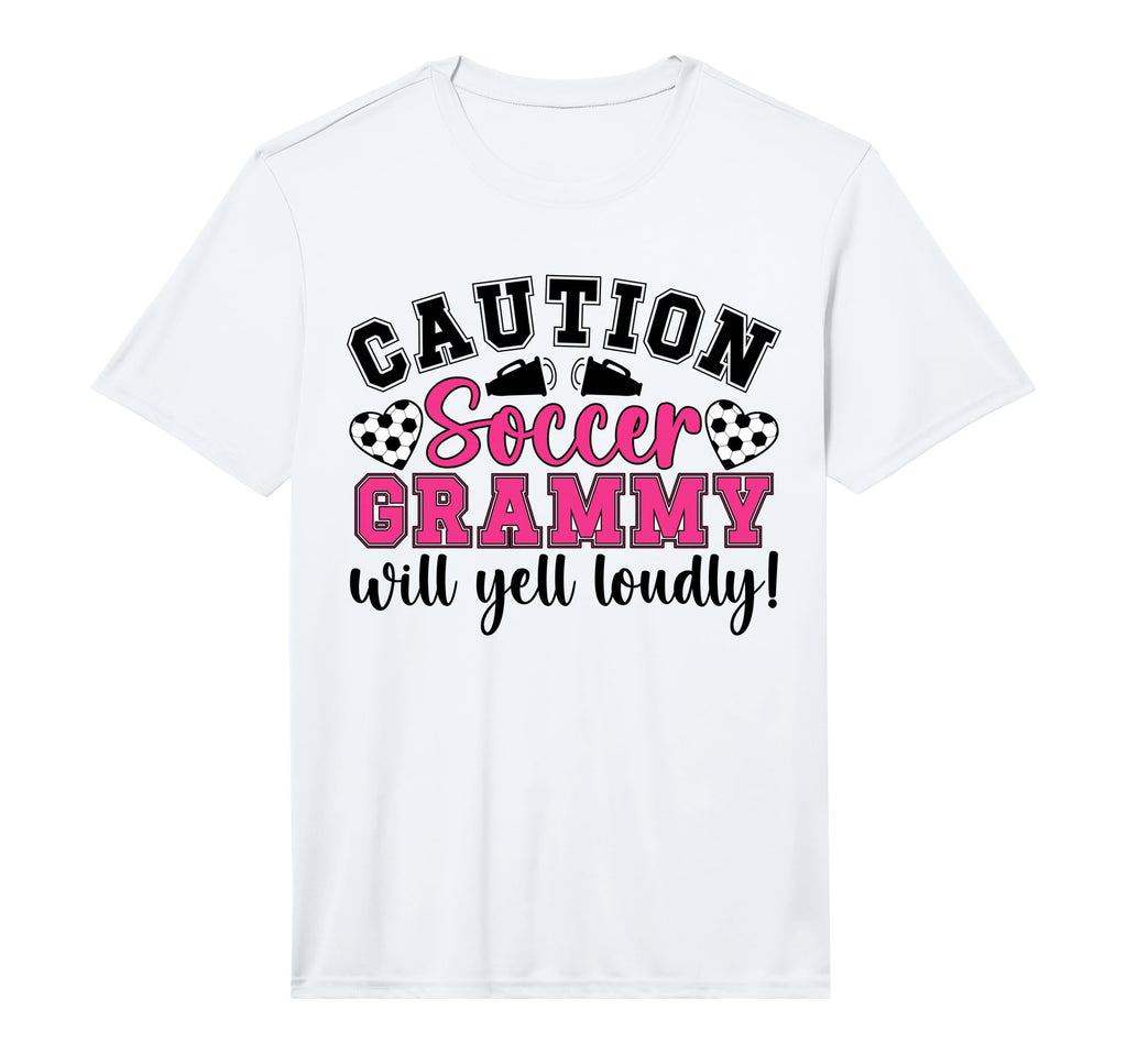 Mens Soccer Grammy Will Yell Loudly T-Shirt - Unique Graphic for Adults - T-Shirt, Sweatshirt, Hoodie