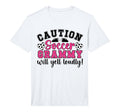 Mens Soccer Grammy Will Yell Loudly T-Shirt - Unique Graphic for Adults - T-Shirt, Sweatshirt, Hoodie