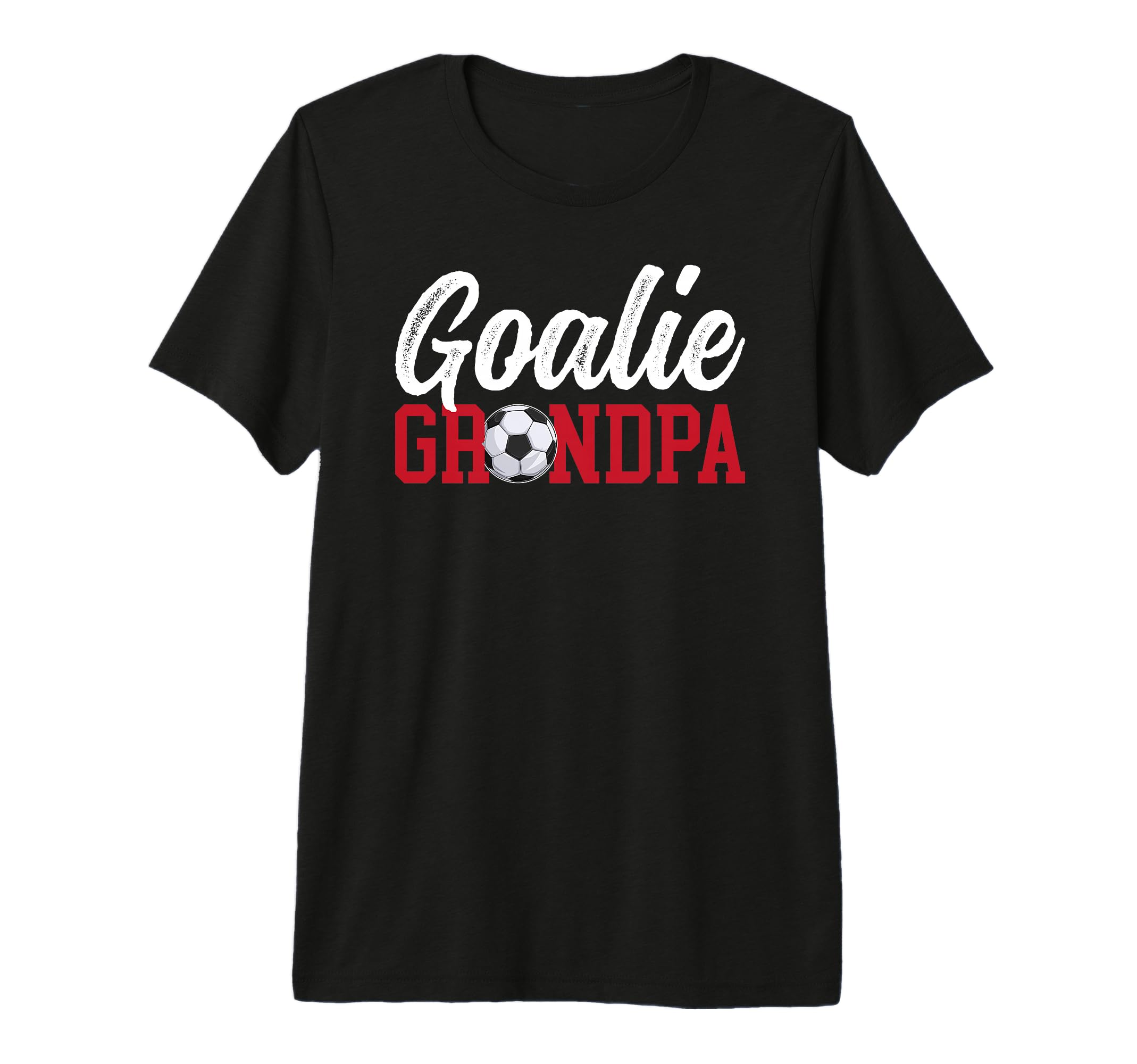 Mens Soccer Goalie Grandpa Soccer T-Shirt - Custom Art Print for Adults - T-Shirt, Sweatshirt, Hoodie