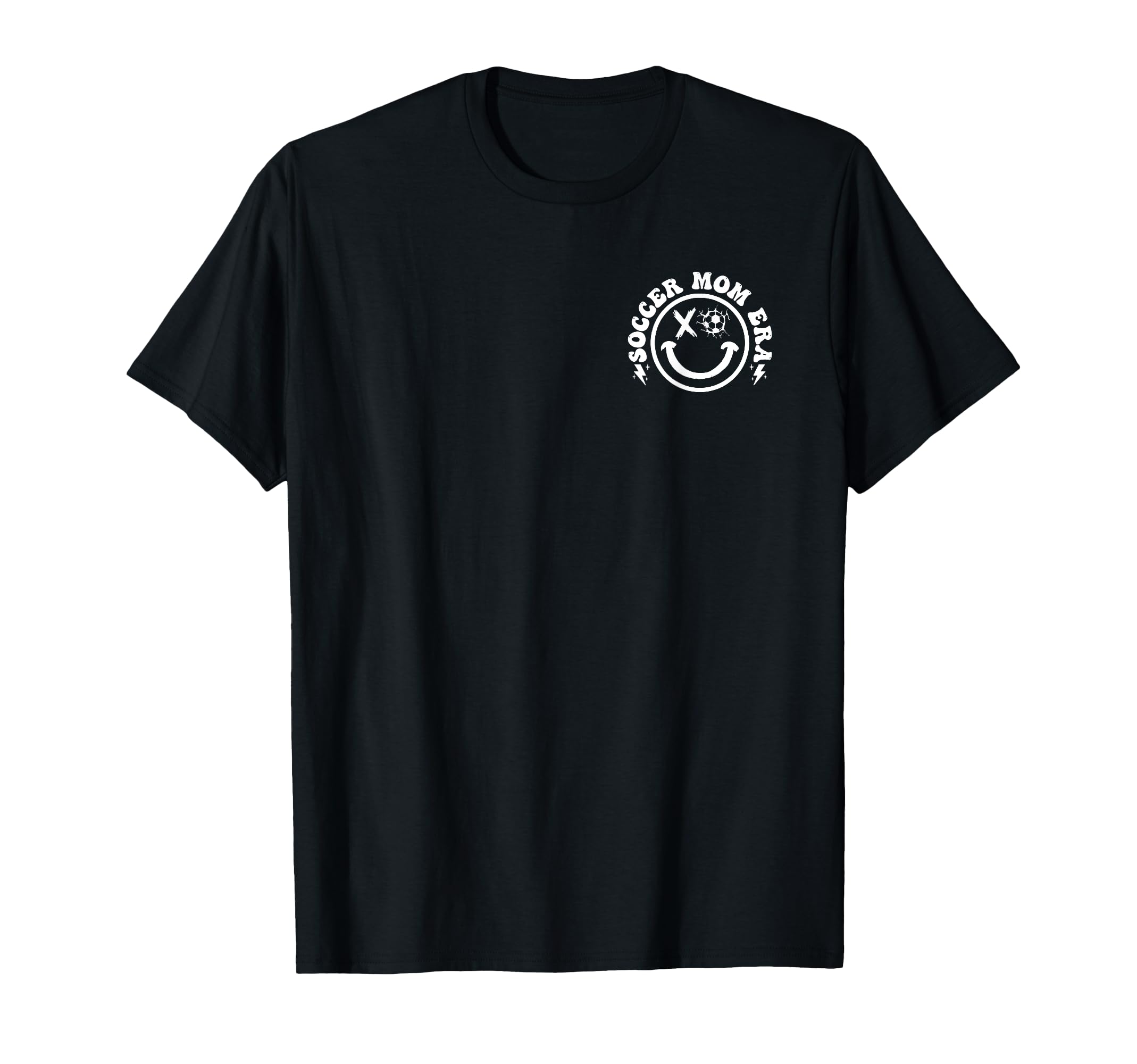 My Soccer Mom Era Groovy Funny 2 Sides T-Shirt - Custom Art Print Men Women - T-Shirt, Sweatshirt, Hoodie
