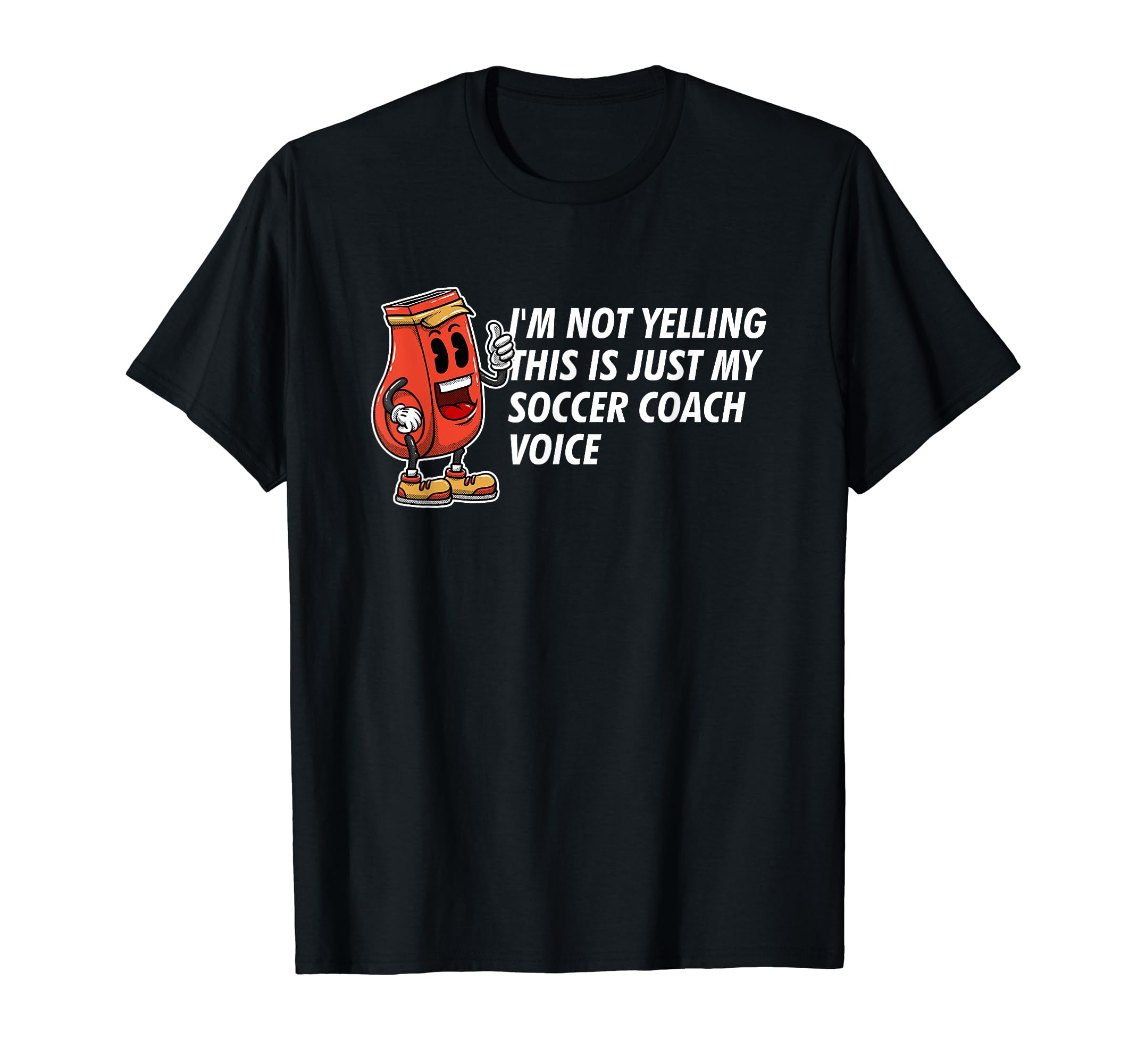 This Is My Soccer Coach Voice Funny Soccer T-Shirt - Trendy Graphic Unisex - T-Shirt, Sweatshirt, Hoodie