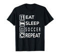 Soccer Eat Sleep Play Football T-Shirt - Trendy Graphic Men Women - T-Shirt, Sweatshirt, Hoodie