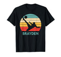 Brayden Name Gift Personalized Soccer T-Shirt - Minimalist Print Unisex - T-Shirt, Sweatshirt, Hoodie