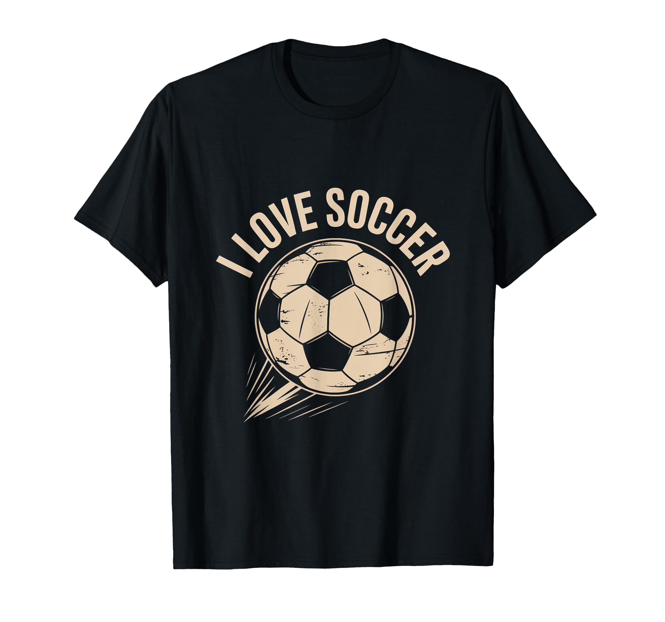 I Love Soccer Enthusiast T-Shirt - Casual Everyday Wear Men Women - T-Shirt, Sweatshirt, Hoodie