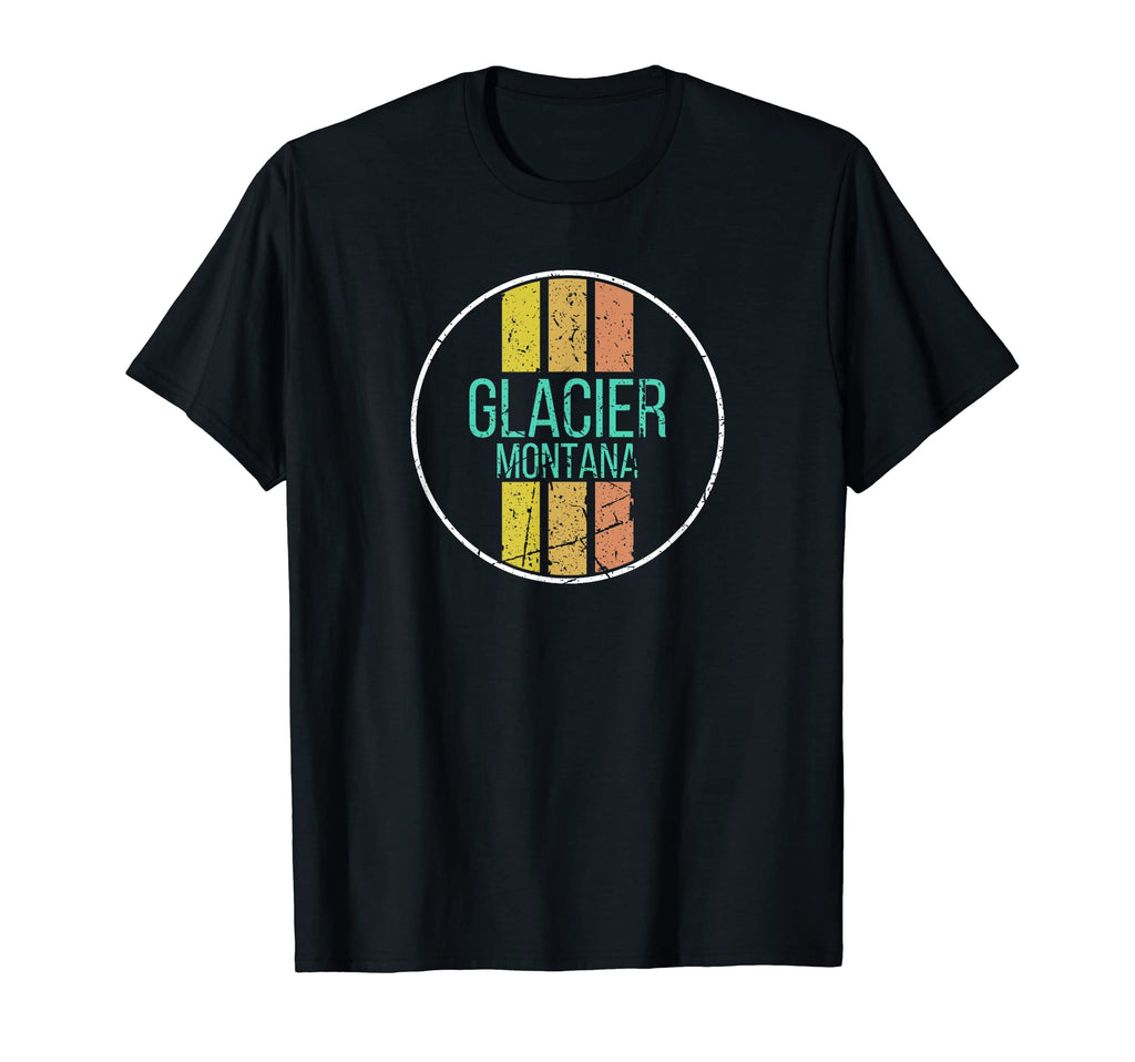 Glacier National Park National Park T-Shirt - Minimalist Print Unisex - T-Shirt, Sweatshirt, Hoodie