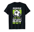 Poppie Birthday Soccer Player Bday T-Shirt - Fun Novelty Design for Adults - T-Shirt, Sweatshirt, Hoodie