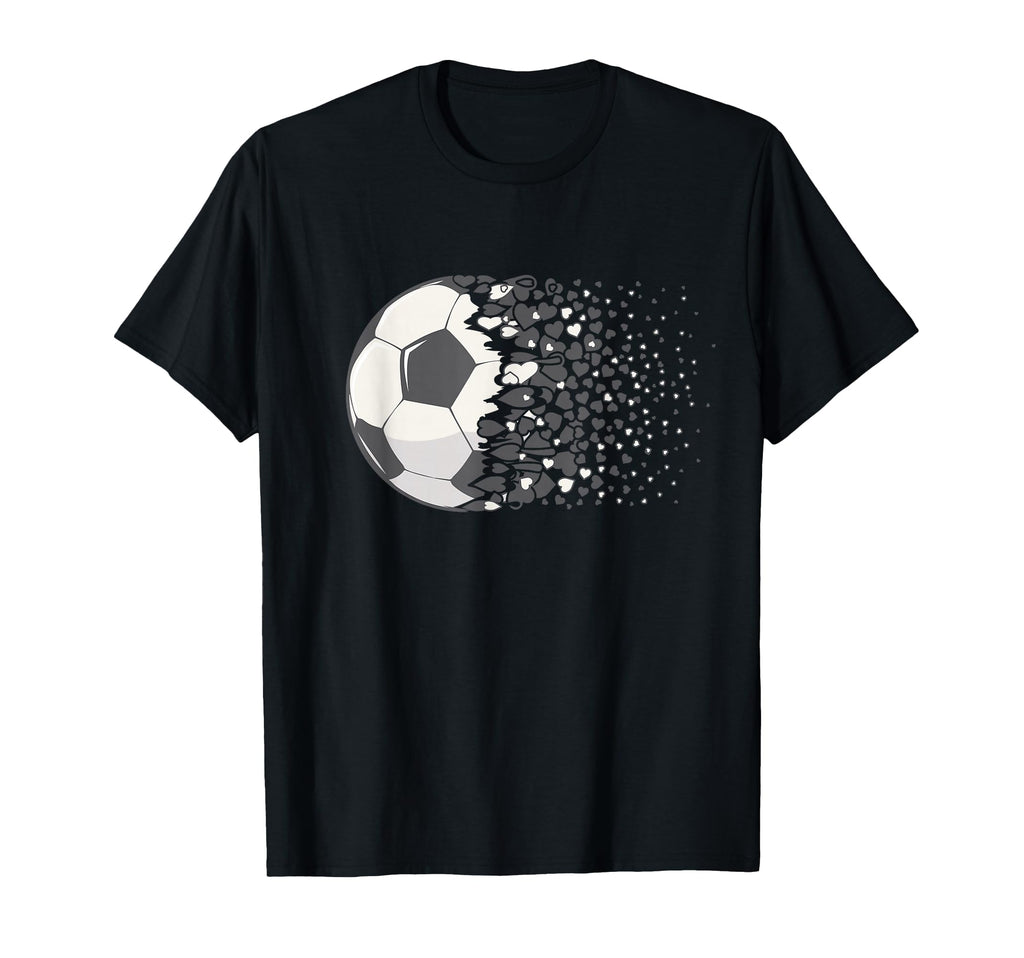 Soccer Ball Soccer Heart Soccer T-Shirt - Fun Novelty Design Men Women - T-Shirt, Sweatshirt, Hoodie
