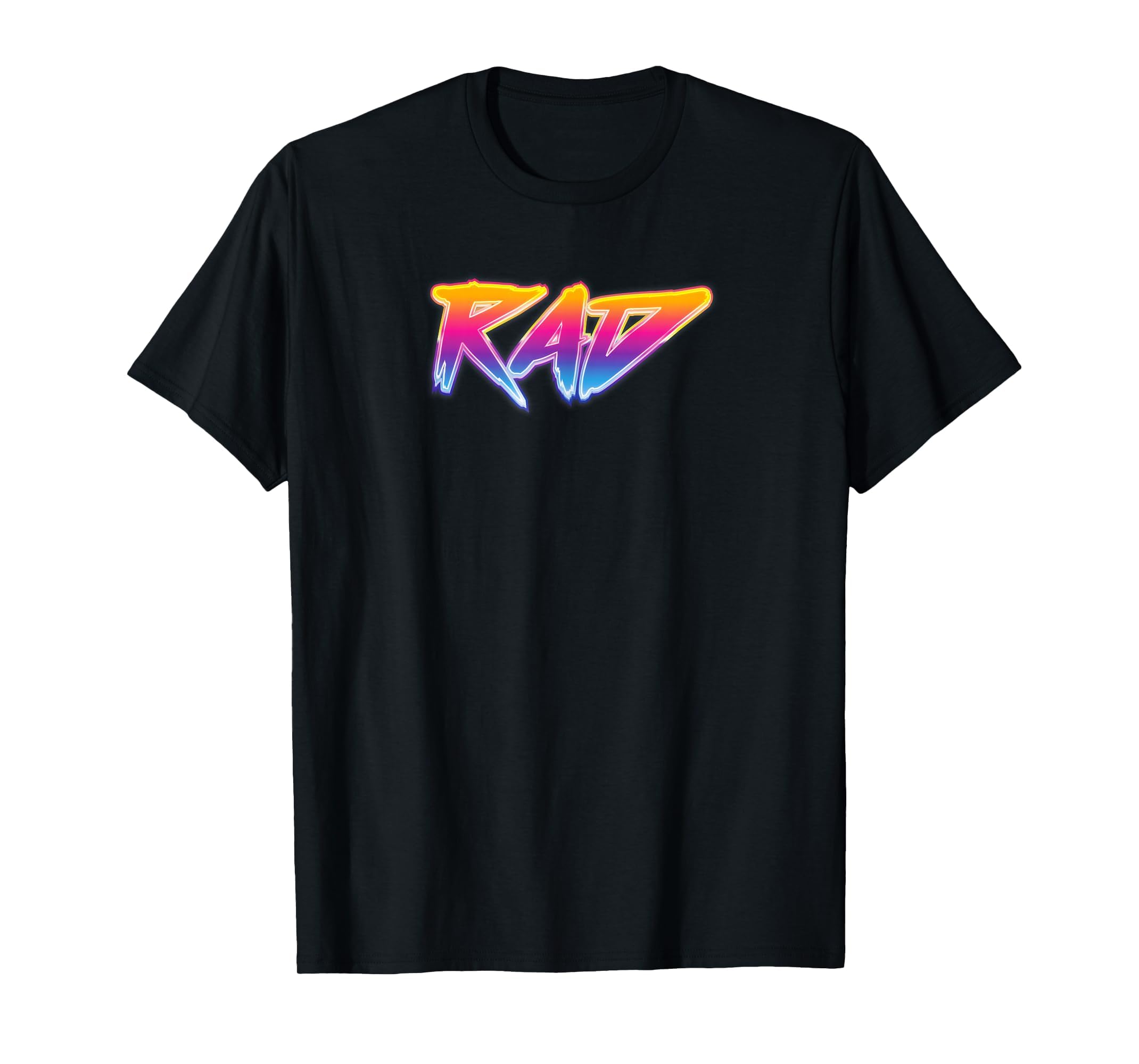 Rad 80S 90S Outrun Radical T-Shirt - Casual Everyday Wear Unisex - T-Shirt, Sweatshirt, Hoodie
