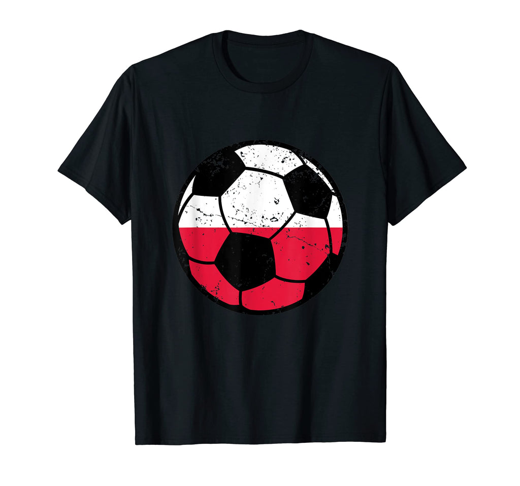 Poland Flag Soccer Fans Football Lovers T-Shirt - Unique Graphic Unisex - T-Shirt, Sweatshirt, Hoodie